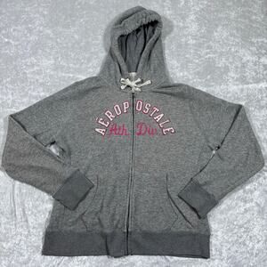 Women’s Aeropostale Zip Up Hoodie Size XXL Distressed